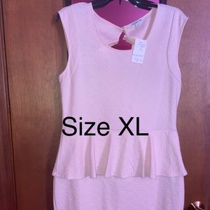 Peplum dress